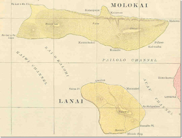 Molokai and Lanai color 150-2