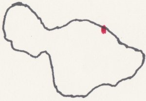 Keanae map