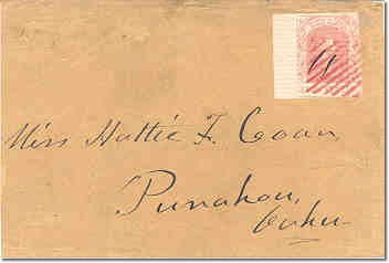 Scott 27 with Hono red grid to Coan