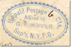 Hopper oval mark