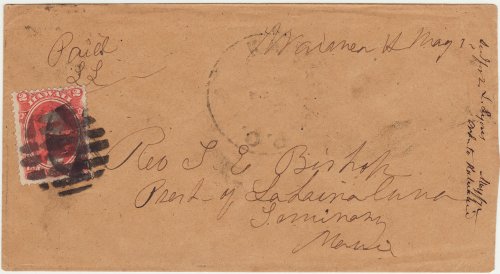 72 - May 1 ms postmark and Paid L.L
