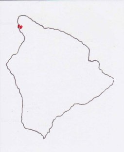 Location of Mahukona