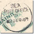 Bombay Sea Post Office 22Dec87 Kirk 4